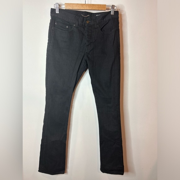 Saint Laurent Straight Jeans in Carbon Denim size 30 - Picture 2 of 10
